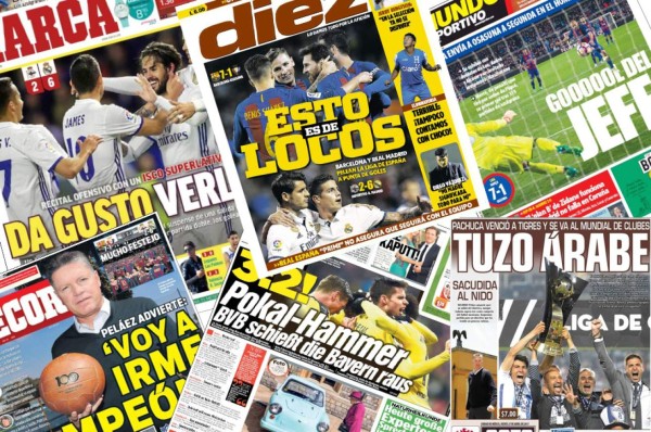 ¡Exhibición total! Barcelona y Real Madrid golean en la Liga