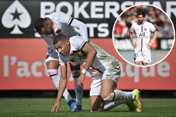 Messi sigue decepcionando con el PSG, sufren duro revés en la Ligue 1 y pierden el invicto