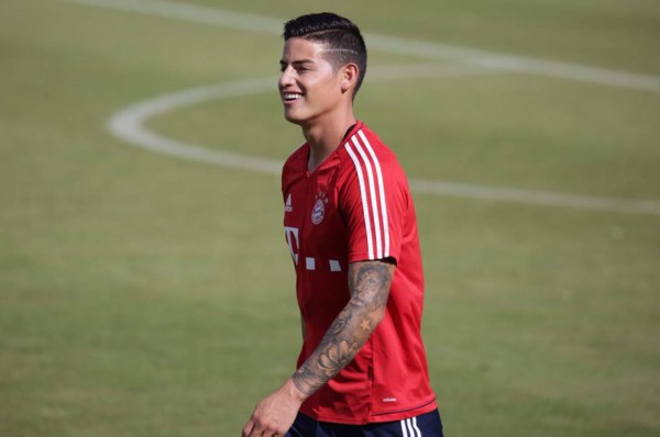 James Rodríguez: ''Soy feliz en Múnich y quiero ganar la Champions''