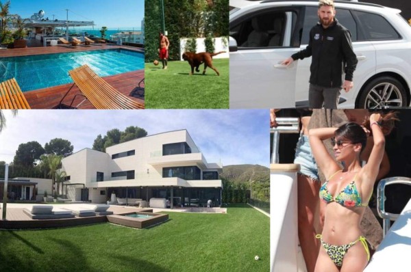 La vida de lujo de Messi en España: Una mansión, su colección de autos y un hotel de 26 millones de euros