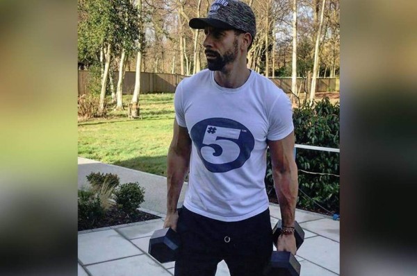 El impresionante cambio físico del ex 'red devil', Rio Ferdinand