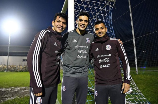 Raúl Jiménez, 'Chucky' Lozano y 'Tecatito' Corona, por la revancha con México de 'Tata' Martino