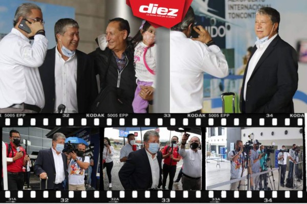 Bajo una copiosa lluvia: así fue la llegada de 'Bolillo' Gómez camino a su presentación como DT de Honduras