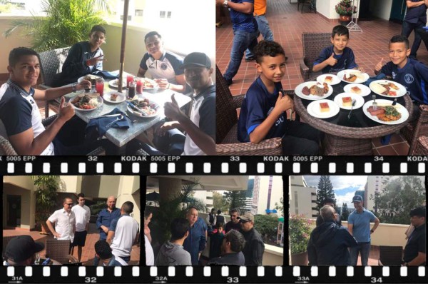 Así fue el almuerzo de los jugadores de Motagua con la directiva previo a la Gran Final