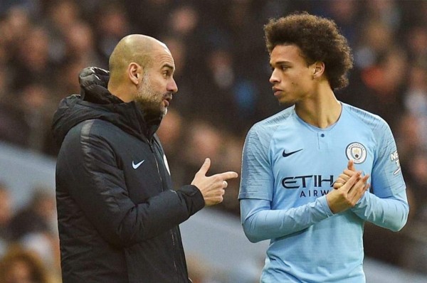 Guardiola quiere que Leroy Sané siga en el Manchester City