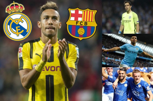 ¡BOMBAZO! Real Madrid y Barcelona vuelven a la pelea por Aubameyang