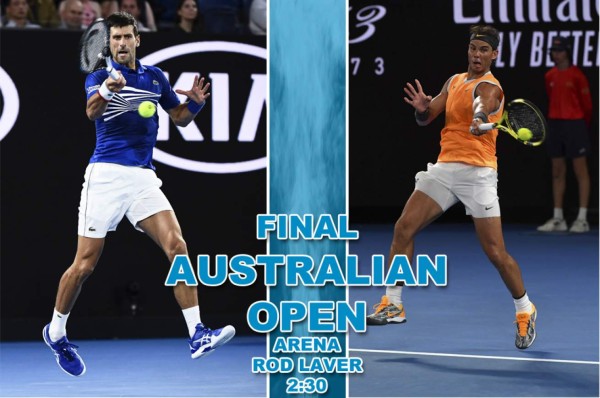 Previa: Nadal VS Djokovic, final del Abierto de Australia