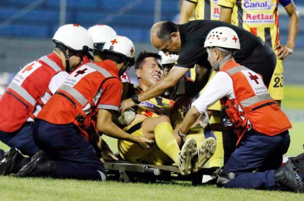 ¡Solo fracturas! Las graves lesiones que se han dado en la Liga Nacional