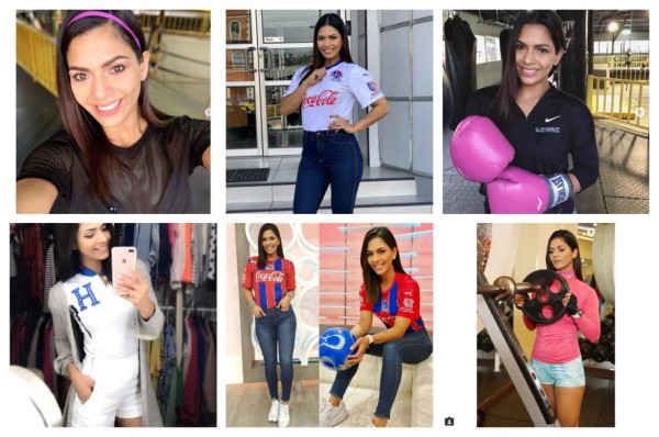 Loren Mercadal, la bella presentadora que es fiel seguidora del Olimpia