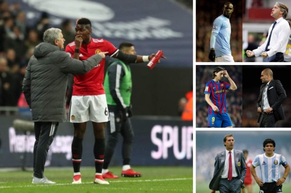 Las peleas más famosas entre entrenadores y futbolistas