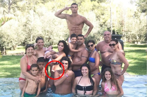 La foto de Cristiano donde muestra el posible embarazo de su novia