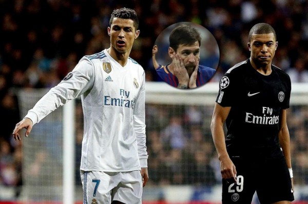 Mbappé: 'Sin quitar mérito a Messi, tengo que inspirarme sí o sí en la carrera de Cristiano'