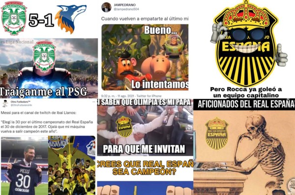 Los memes hacen pedazos al Real España tras dejarse empatar ante Olimpia en el último minuto
