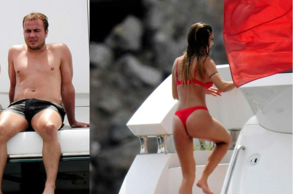 ¿Cómo se ve mejor? Las otras fotos de infarto de la mujer de Mario Götze