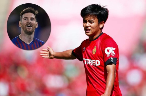 Take Kubo, jugador del Real Madrid: 'Mi ídolo siempre ha sido Messi”