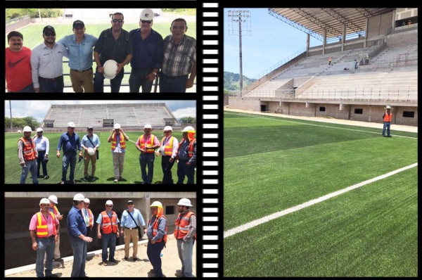 Motagua inspecciona nuevo estadio de Choluteca donde jugará contra Olimpia