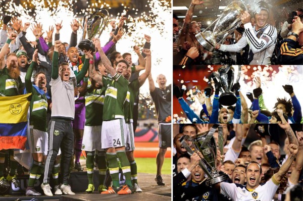 TOP 12: Así han festejado los últimos campeones de la MLS