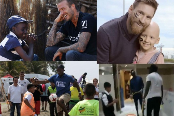 TOP: Así es la humildad y solidaridad de los grandes futbolistas del mundo