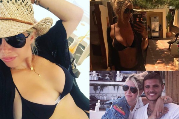 Las fotos de infarto de Wanda Nara, la mujer de Mauro Icardi en Ibiza