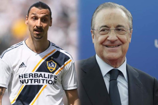 Ibrahimovic: ''Ahora ya sabemos que quien competía contra Messi era Florentino Pérez''
