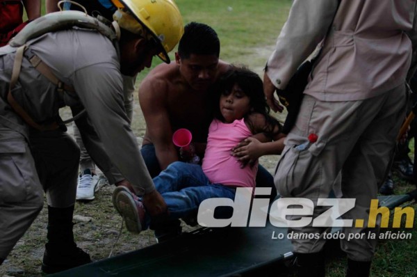 Estas son las mejores fotos que dejó las semifinales del fútbol de Honduras