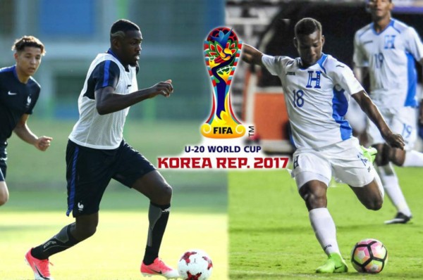 Mundial Sub-20: Honduras debuta a las 2:00 am ante Francia