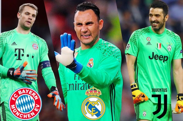 El portero tico Keylor Navas en la élite disputa en The Best junto a Buffon y Neuer