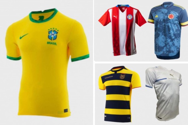 Argentina es la más criticada: Las 20 camisas oficiales de las selecciones de la Copa América