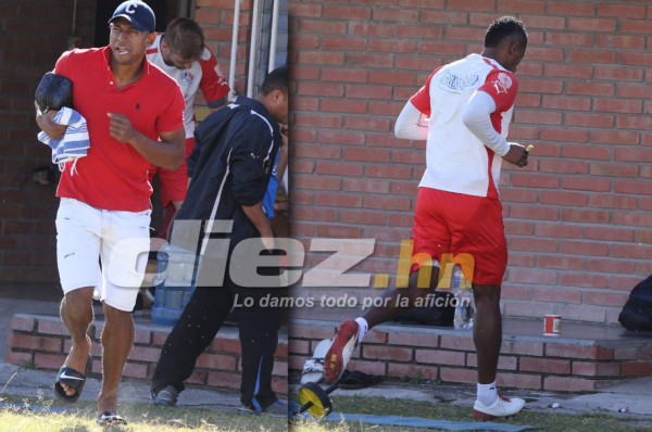 Costly abandonó entrenamiento del Olimpia porque su esposa sufrió accidente