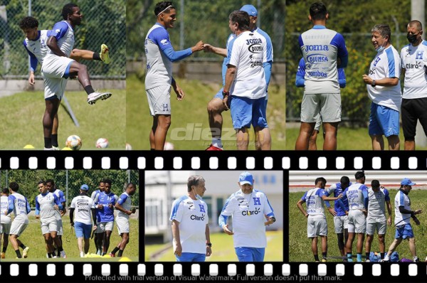 Imperdible: Las íntimas preguntas que Bolillo Gómez le hizo a cada futbolista en su primer entrenamiento con Honduras