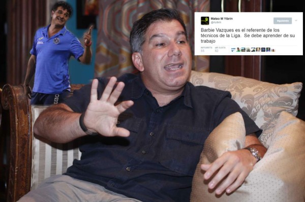 Mateo Yibrin se deshace en elogios hacia Diego Vázquez