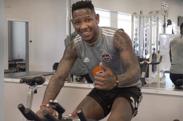 El hondureño Romell Quioto ya se recupera con el Houston Dynamo