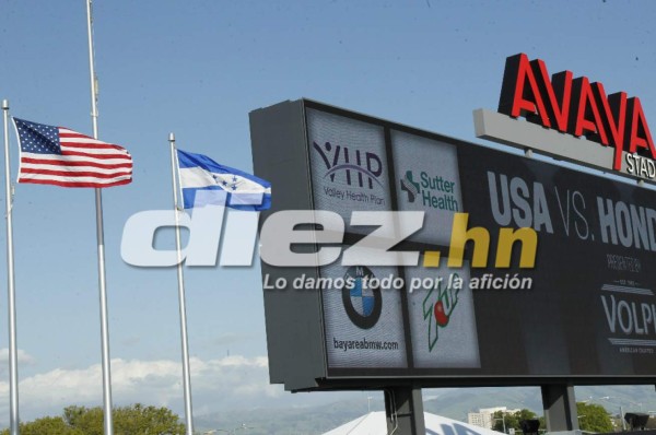 Honduras pisó el Avaya Stadium y está listo para dar la batalla a EUA
