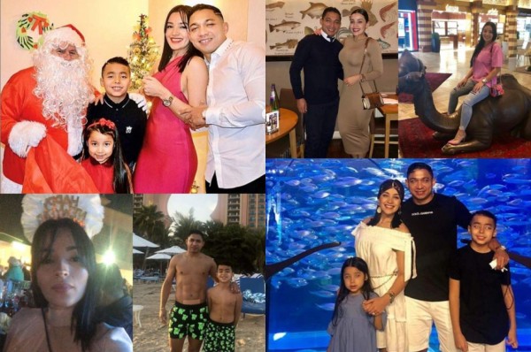 Las lujosas vacaciones de Emilio Izaguirre y su encantadora esposa