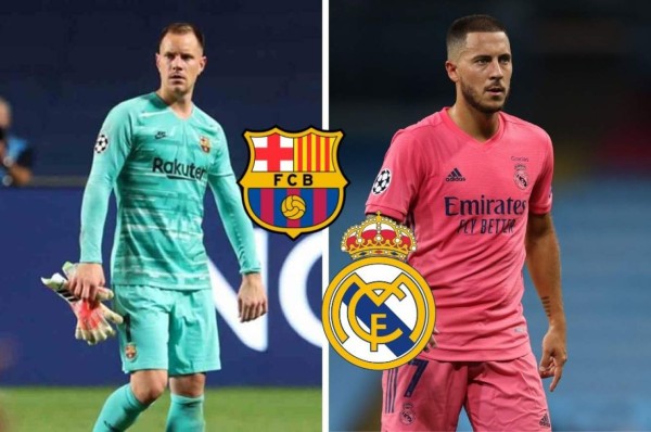 Bajas: Los jugadores del Barcelona y del Real Madrid que se van a perder el clásico