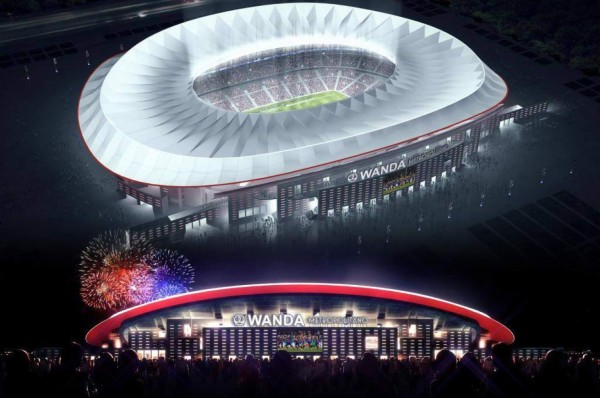 ¡BELLEZA! Así marcha la construcción del nuevo estadio del Atlético de Madrid
