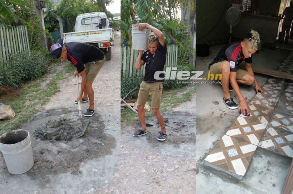 El albañil que quiere ascender a Liga Nacional con Villanueva