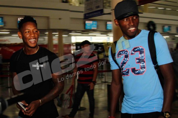 Alberth Elis y Romell Quioto viajaron a Houston con la misión de triunfar