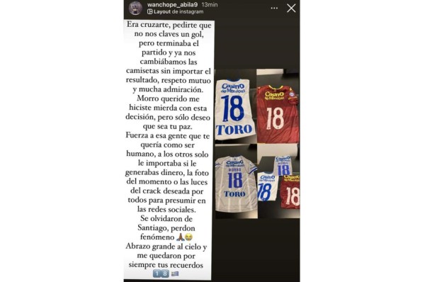 Wanchope Ábila, destrozado por la muerte del 'Morro' García: ''Me hiciste mie*** con esta decisión''