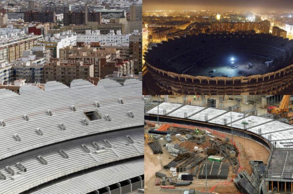 Así luce el 'Nuevo Mestalla', el estadio que tiene abandonado el Valencia