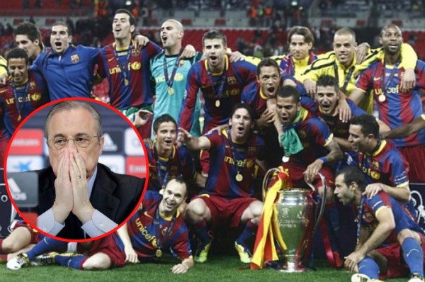¡Ni tres Champions seguidas del Real Madrid sirvieron! Barcelona es el mejor equipo del siglo XXI&nbsp;&nbsp;