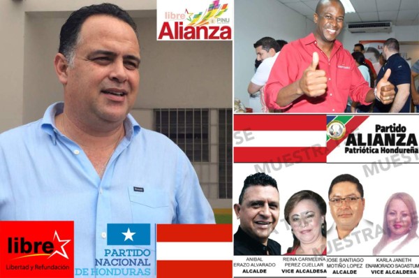 Estos son los Alcaldes electos en las principales ciudades de Honduras