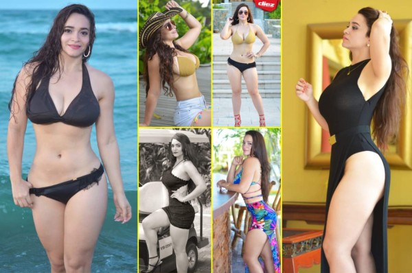 EN FOTOS: Yerlis Camacho, la espectacular colombiana que radica en La Ceiba