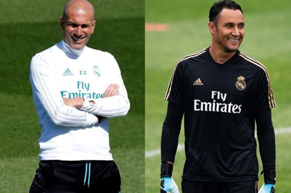 Revelan la llamada de Zidane a Keylor Navas que dejó claro el futuro del portero