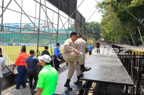 El estadio Yankel está listo para la Gran Final de Honduras