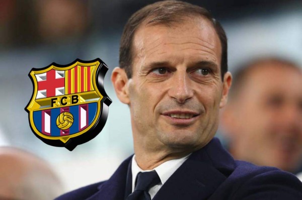 Allegri no cierra la puerta para dirigir al FC Barcelona