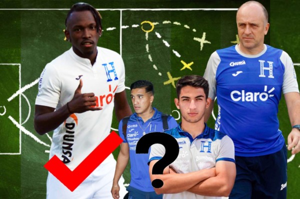 Fabián Coito confirma cambios: Este sería el 11 de Honduras ante Chile en el Olímpico&nbsp;&nbsp;