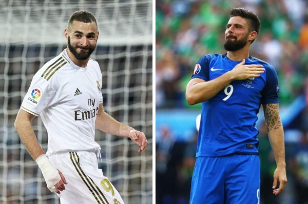 Giroud responde a las críticas que hizo Benzema: 'Soy un kart, pero campeón del mundo'