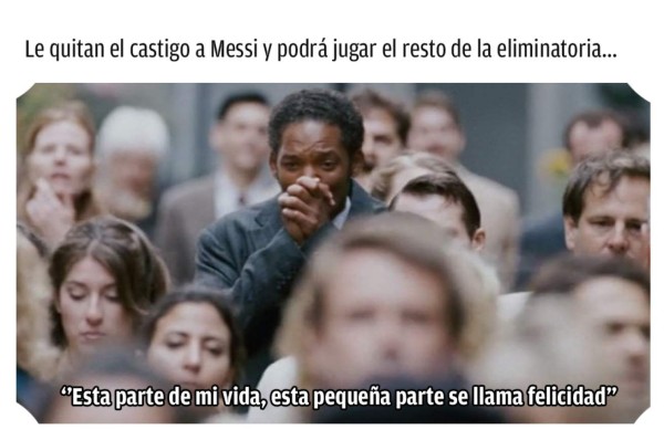 La FIFA perdona a Lionel Messi pero los memes lo castigan