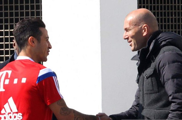 Thiago Alcántara, el fichaje deseado por Zinedine Zidane